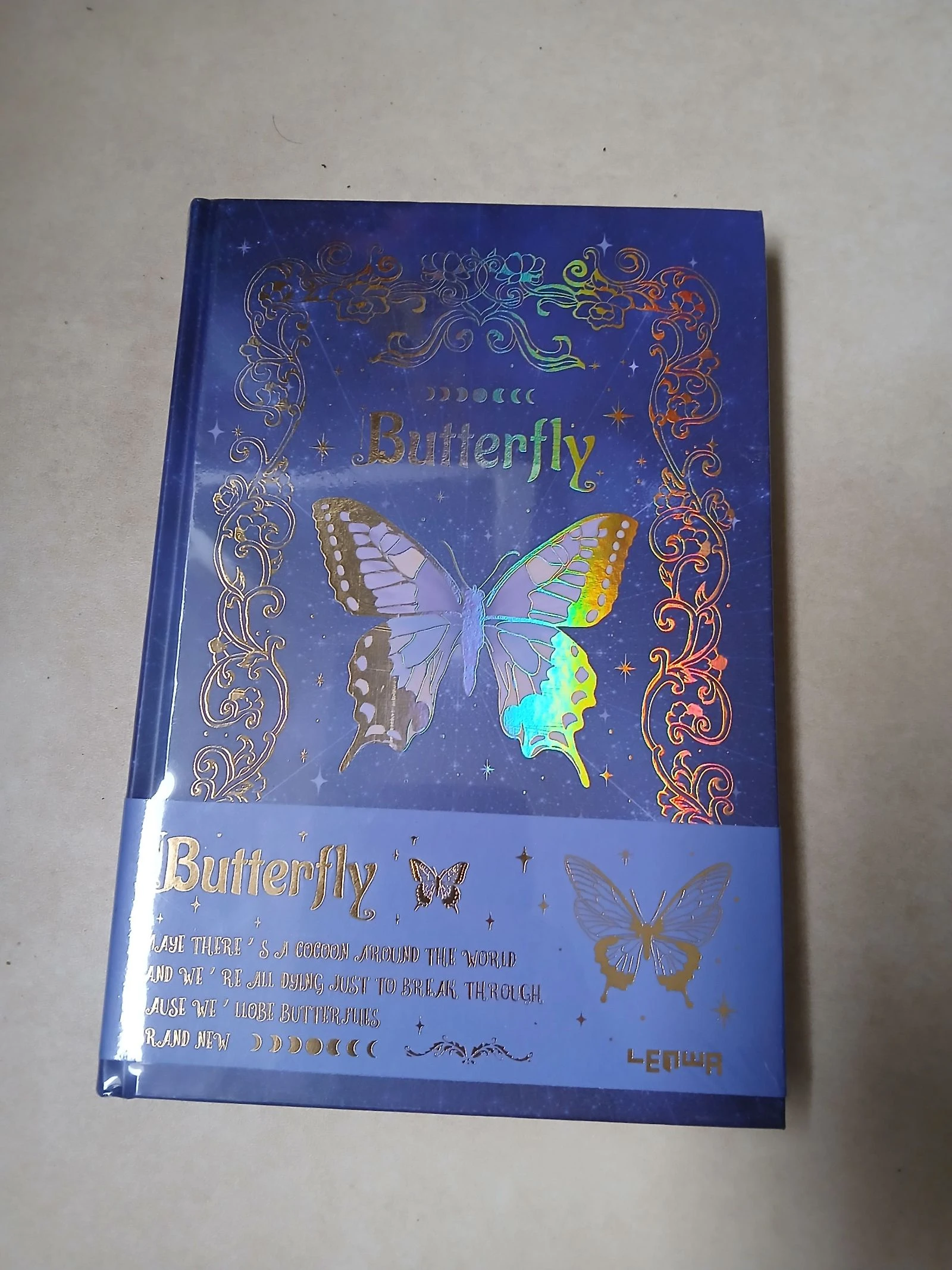 Carnet butterfly